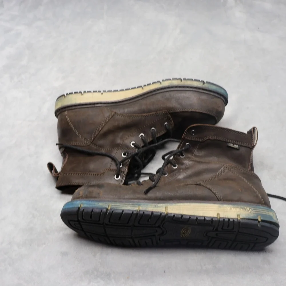 KEEN Mens 12D Work Boots Brown‎ San Jose 6